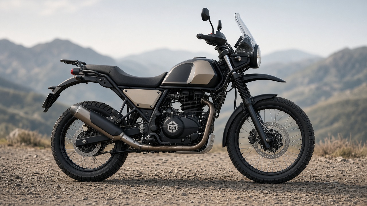 Royal Enfield Himalayan — Bike rental in Dehradun (illustrative image)