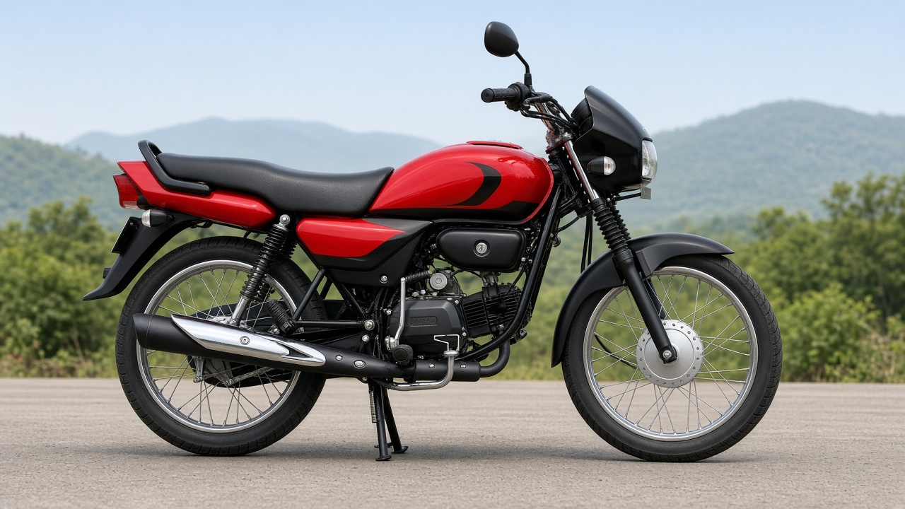 Bajaj Platina — Bike rental in Dehradun (illustrative image)