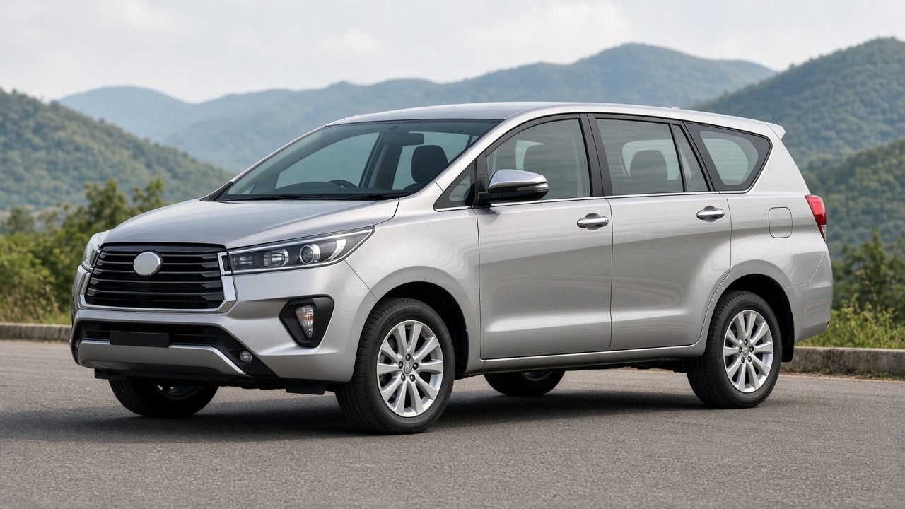 Toyota Innova Crysta — SUV rental in Dehradun (illustrative image)