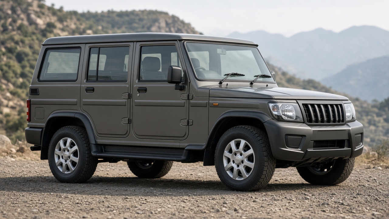 Mahindra Bolero — SUV rental in Dehradun (illustrative image)