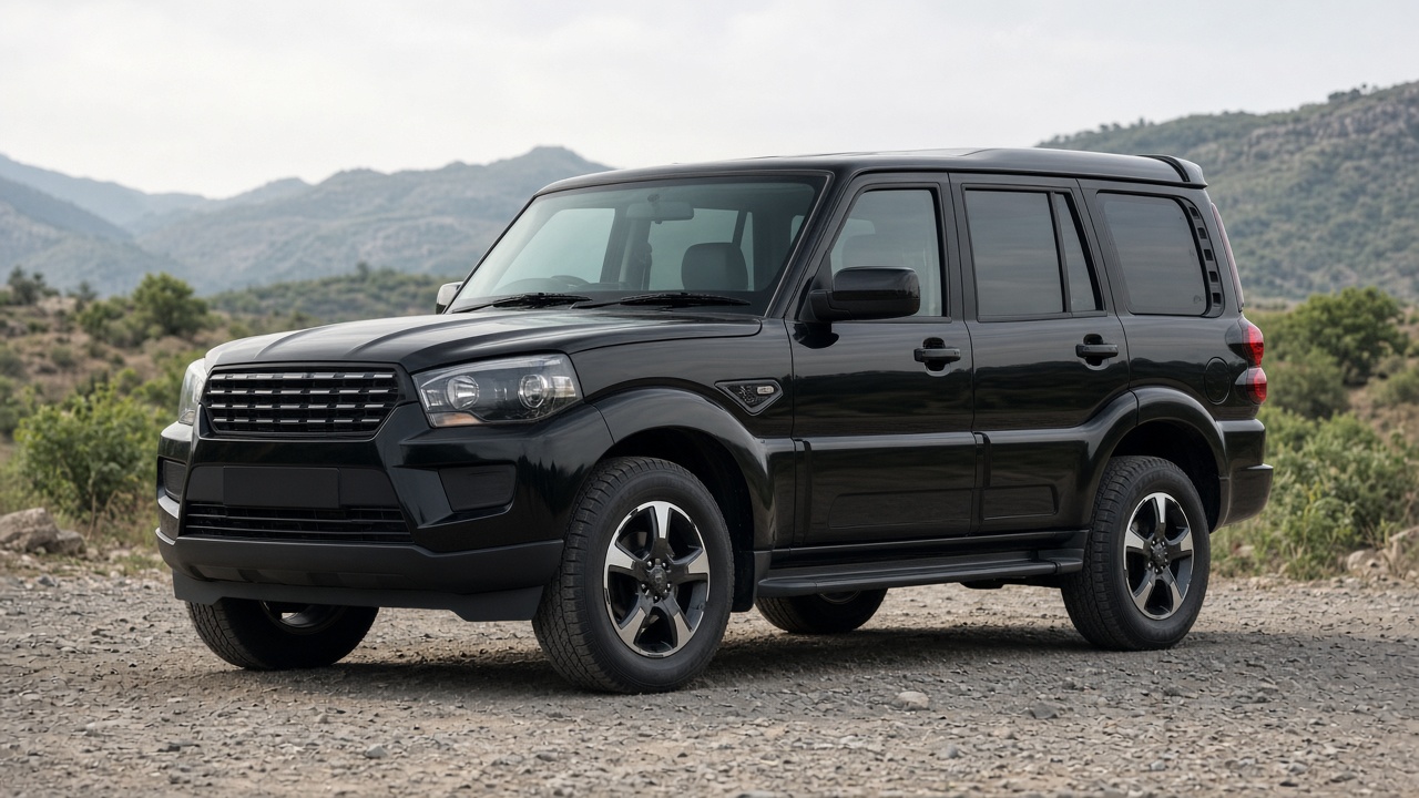 Mahindra Scorpio-N — SUV rental in Dehradun (illustrative image)