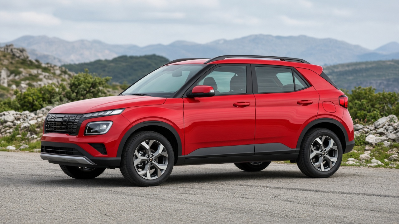 Kia Sonet — SUV rental in Dehradun (illustrative image)